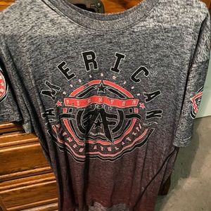 Men’s xl American fighter.